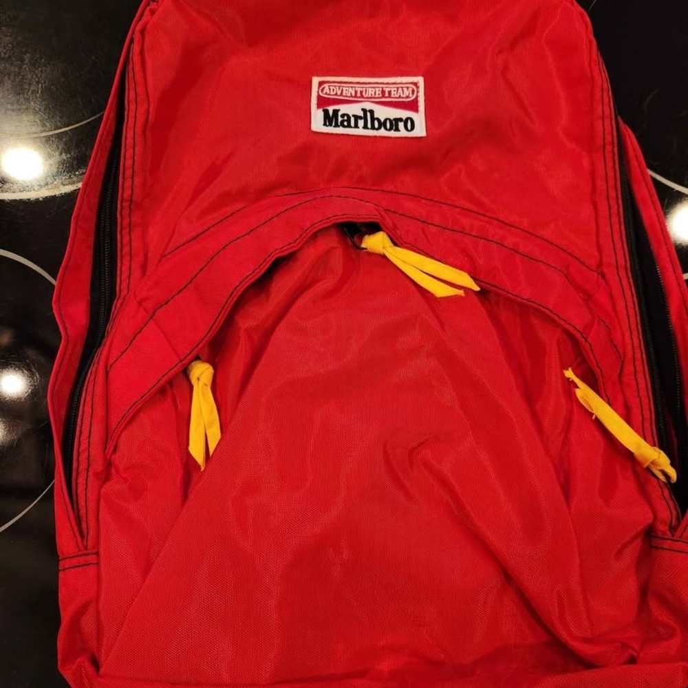 Marlboro Adventure Team Red Backpack